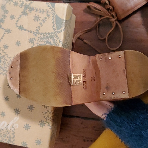 Free People Santa Fe Lace up Boots - Picture 5 of 6